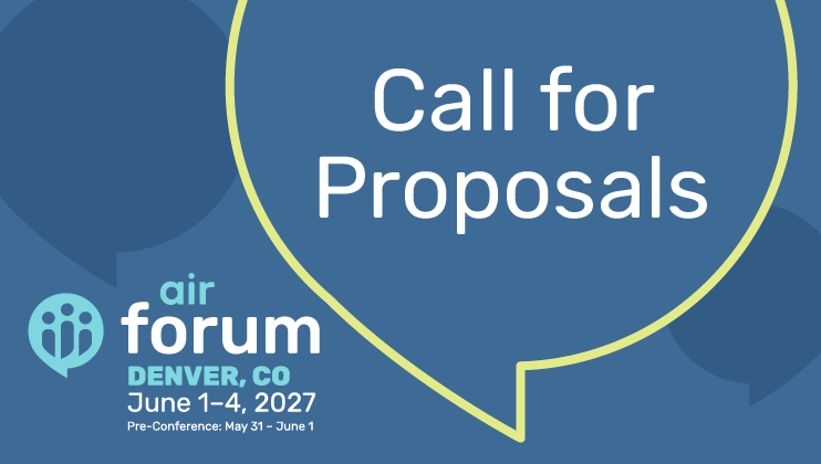 2027 AIR Forum CFP Callout 2