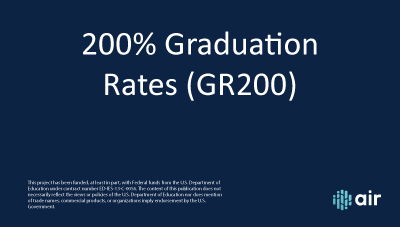 Graduation Rates 200% Overview