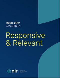 AIR Annual Report 2020-2021