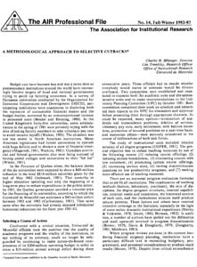 APF-014-1983-Fall-Winter_A-Methodological-Approach-to-Selective-Cutbacks