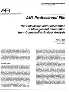 APF-024-1986-Spring_The-Calculation-and-Presentation-of-Management-Information-from-Comparative-Budget-Analysis