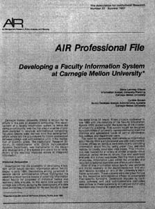 APF-030-1987-Summer_Developing-a-Faculty-Information-System-at-Carnegie-Mellon-University