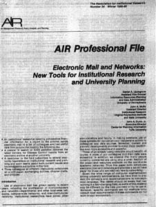 APF-034-1990-Winter_Electronic-Mail-and-Networks-New-Tools-for-Institutional-Research-and-University-Planning APF-034-1990-Winter_Electronic-Mail-and-Networks-New-Tools-for-Institutional-Research-and-University-Planning