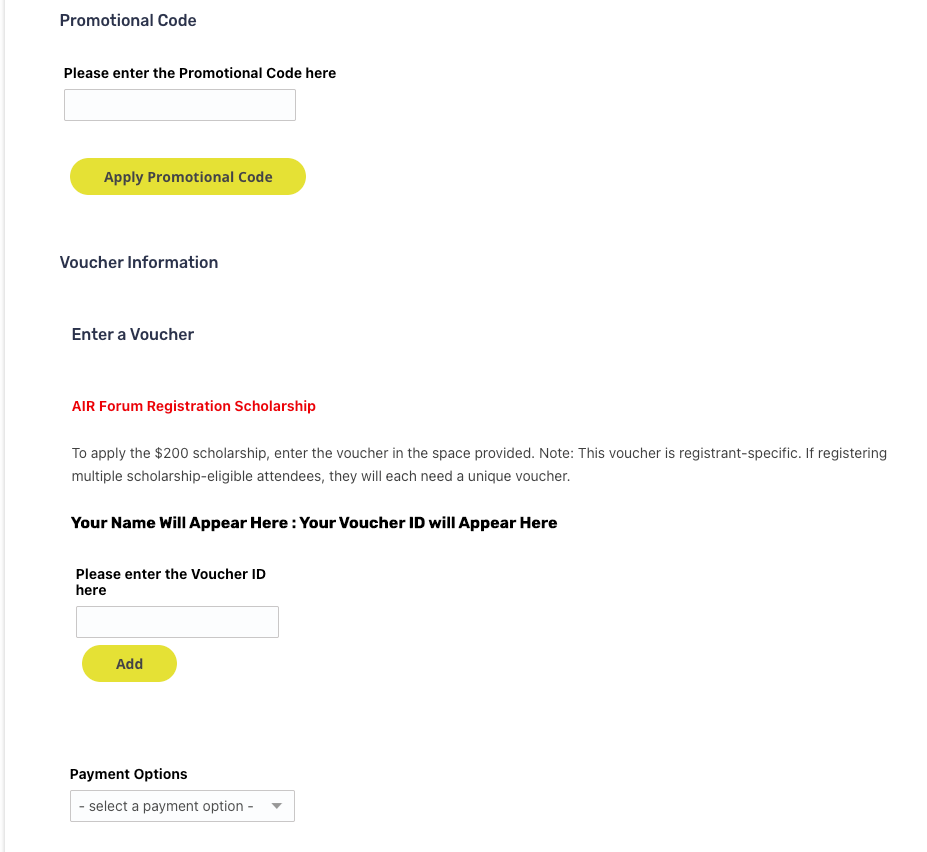 Edit this registration