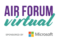 AIR Forum Virtual Sponsored by Microsoft