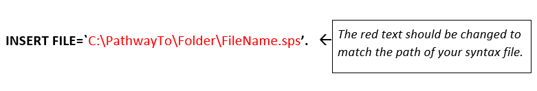 Insert command in syntax