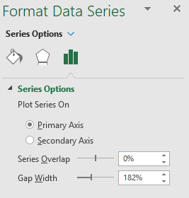 Figure 4. Format Data Series Pane