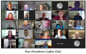 Past Presidents Zoom call