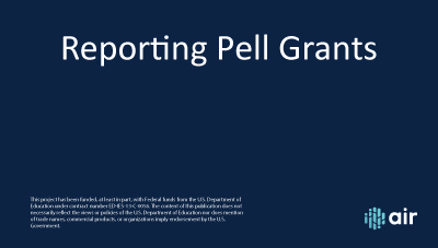 F-Reporting-Pell-Grants
